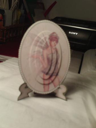 Pretty Fairy Plate Card Sheet by Sarah McEwan