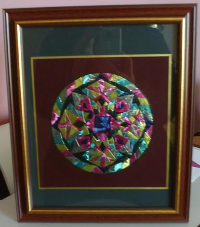 Crystal Beginning Mandala Iris Folding Pattern by Sarah McEwan