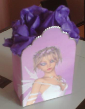 Fairy Frolics in White Tag Gift Box by Sarah McEwan