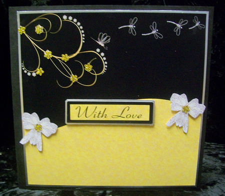 Black & Gold Elegance by Sarah Lake