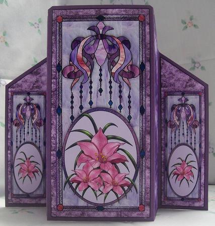 Lilies & Butterflies Theatre Fold by Sarah Lake