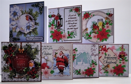 Traditional Christmas gift tags by Selina Dittmann