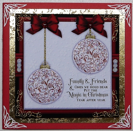 Flourish Bauble Bumper Card Kit by Selina Dittmann