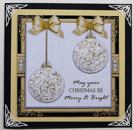 Flourish Bauble Bumper Card Kit by Selina Dittmann