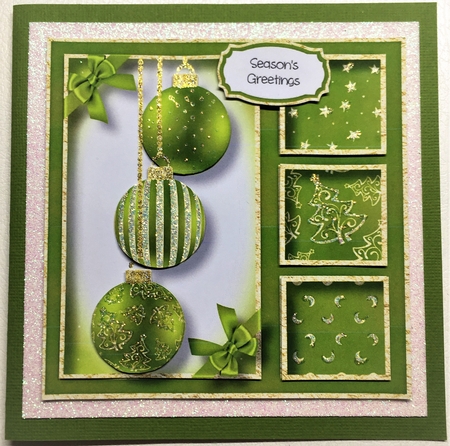 Gold Foil Baubles Bumper Kit 2 by Selina Dittmann