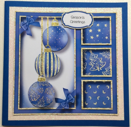 Gold Foil Baubles Bumper Kit 2 by Selina Dittmann