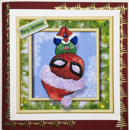 Festive Marvel Character  7x7 by Selina Dittmann
