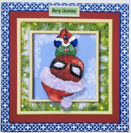 Festive Marvel Character  7x7 by Selina Dittmann