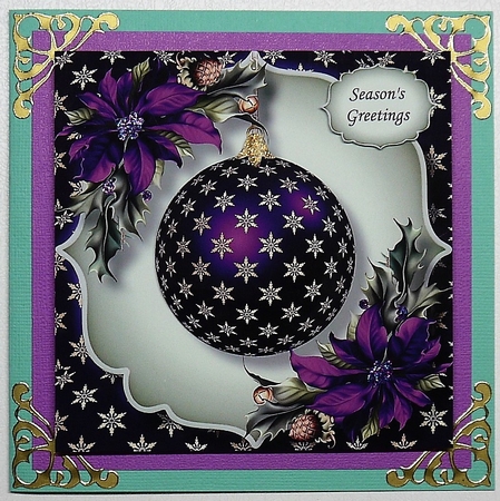 The Gold Snowflakes Bauble Bumper Kit by Selina Dittmann