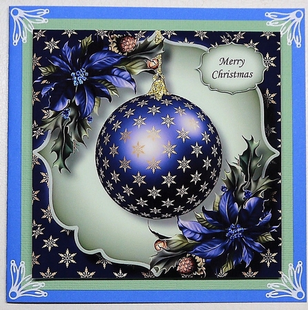 The Gold Snowflakes Bauble Bumper Kit by Selina Dittmann