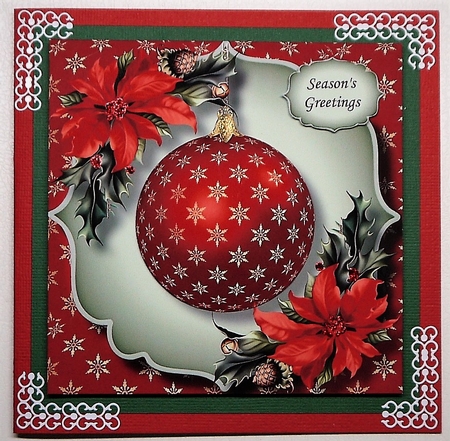 The Gold Snowflakes Bauble Bumper Kit by Selina Dittmann