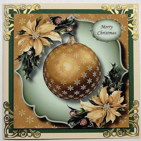 The Gold Snowflakes Bauble Bumper Kit by Selina Dittmann