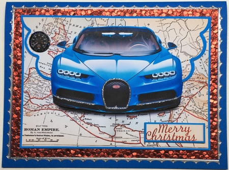 Bugatti Envelope Card by Selina Dittmann