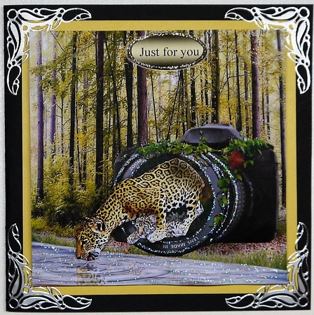 jaguar and cub by Selina Dittmann