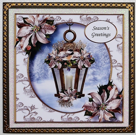 The Christmas Lantern 2 8x8 by Selina Dittmann