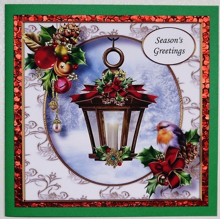 The Christmas Lantern 5 8x8 by Selina Dittmann