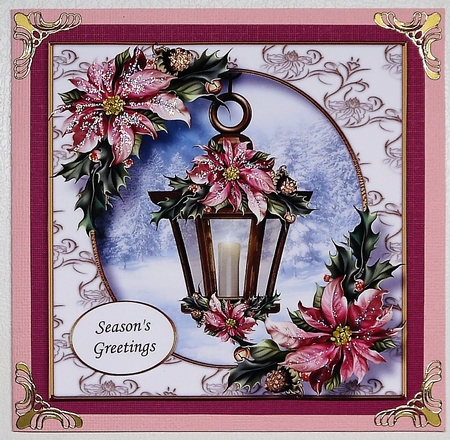 The Christmas Lantern 8 8x8 by Selina Dittmann