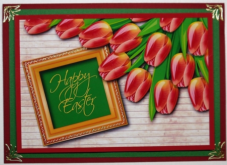 Easter Tulips A4 by Selina Dittmann