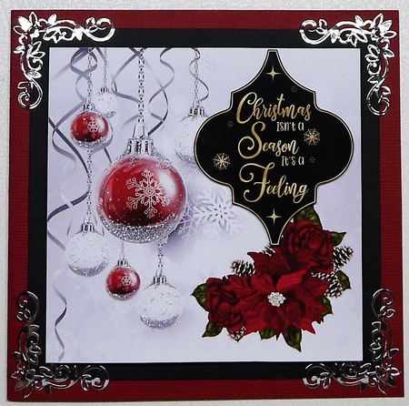 Black Gold Christmas Quote 1 by Selina Dittmann