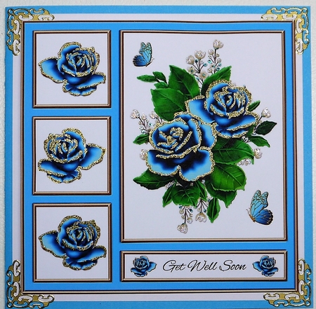 Beautiful Roses - Get Well  by Selina Dittmann