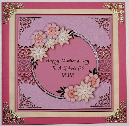 Mothers Day With Flowers Mini Kit by Selina Dittmann