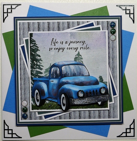  Vintage truck one  by Selina Dittmann