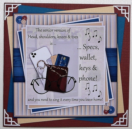 Specs, Wallet, Keys, & Phone Mini Kit by Selina Dittmann
