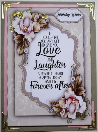 A5 ,Beautiful Birthday Wishes 4 by Selina Dittmann