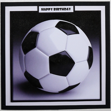 Soccer Ball Quick Card by Selina Dittmann