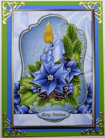 Christmas Candle Mini kit by Selina Dittmann