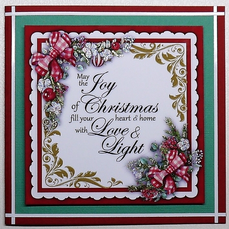 4, Beautiful  8x8 Christmas Quote Cards by Selina Dittmann