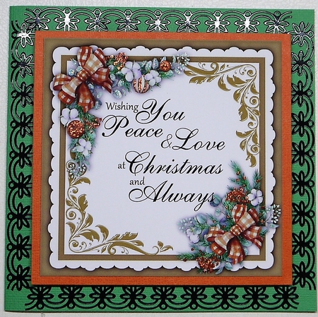4, Beautiful  8x8 Christmas Quote Cards by Selina Dittmann