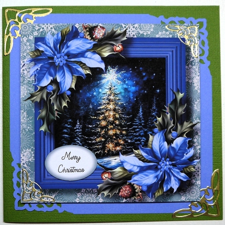 The Forest Christmas Tree 1 8x8 by Selina Dittmann