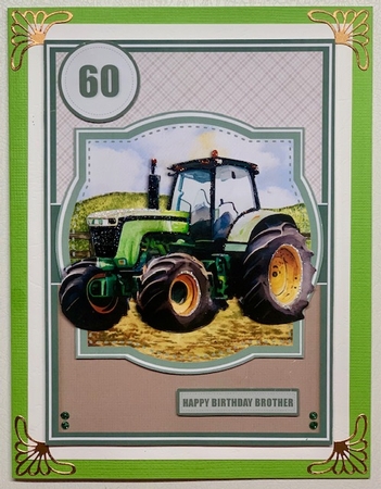 TRACTORS - 5x7 & 6x6 with optional animals by Selina Dittmann