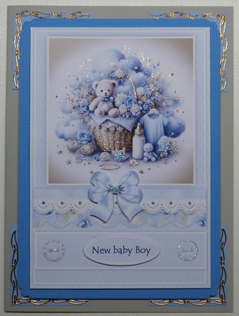 Baby boy basket kit 1 Mini Kit by Selina Dittmann