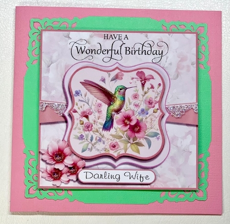 Wonderful Birthday Hummingbird by Selina Dittmann
