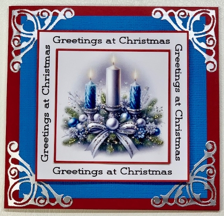 Blue and White  Candles by Selina Dittmann