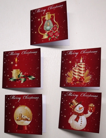 Christmas Gift Cards - Decoupage by Selina Dittmann