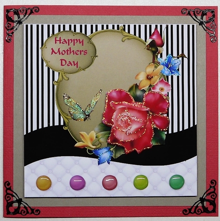 Pink Rose for Mothers Day by Selina Dittmann