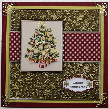 Vintage Christmas Tree Mini Kit by Selina Dittmann