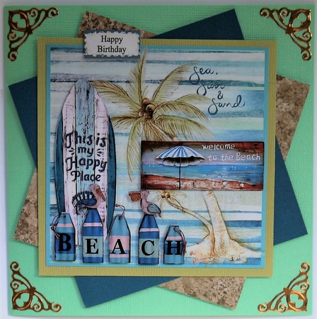The Beach Is My Happy Place by Selina Dittmann