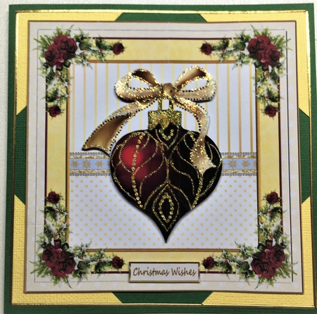 Christmas Baubles Topper 1 by Selina Dittmann