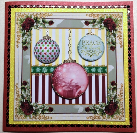 Christmas Baubles Topper by Selina Dittmann