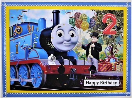 Thomas The Tank Engine A5 Quick Card by Selina Dittmann