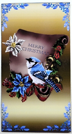 Christmas scroll money wallet by Selina Dittmann