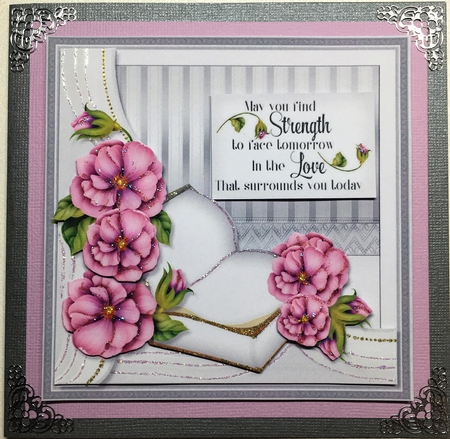 Sympathy Book & Flowers Mini Kit by Selina Dittmann