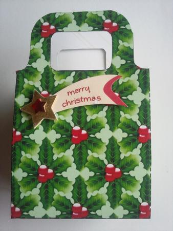 Just Holly Christmas Gift Bag by Selina Dittmann