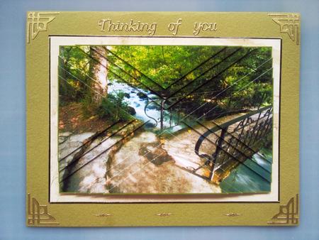 Bridge Over the Stream Side Step Stacker by Selina Dittmann