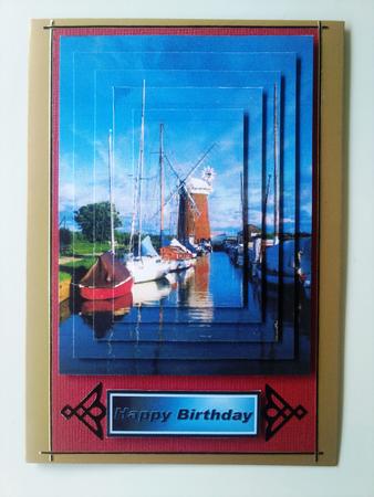 Lovely Boating Scene, Pyramids by Selina Dittmann