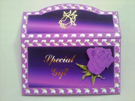 Lilac Rose Money Wallet by Selina Dittmann
